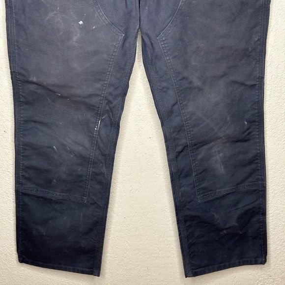 Carhartt Gray Double Knee Pants 32X32 - Picture 3 of 6